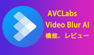 AVCLabs Video Blur AI の使い方、レビュー - 全自動でモザイクをかけるソフト